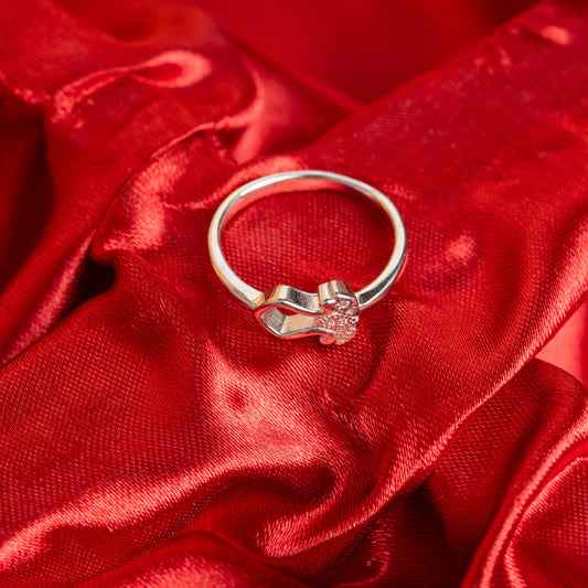 925 sterling silver minimal ring for women