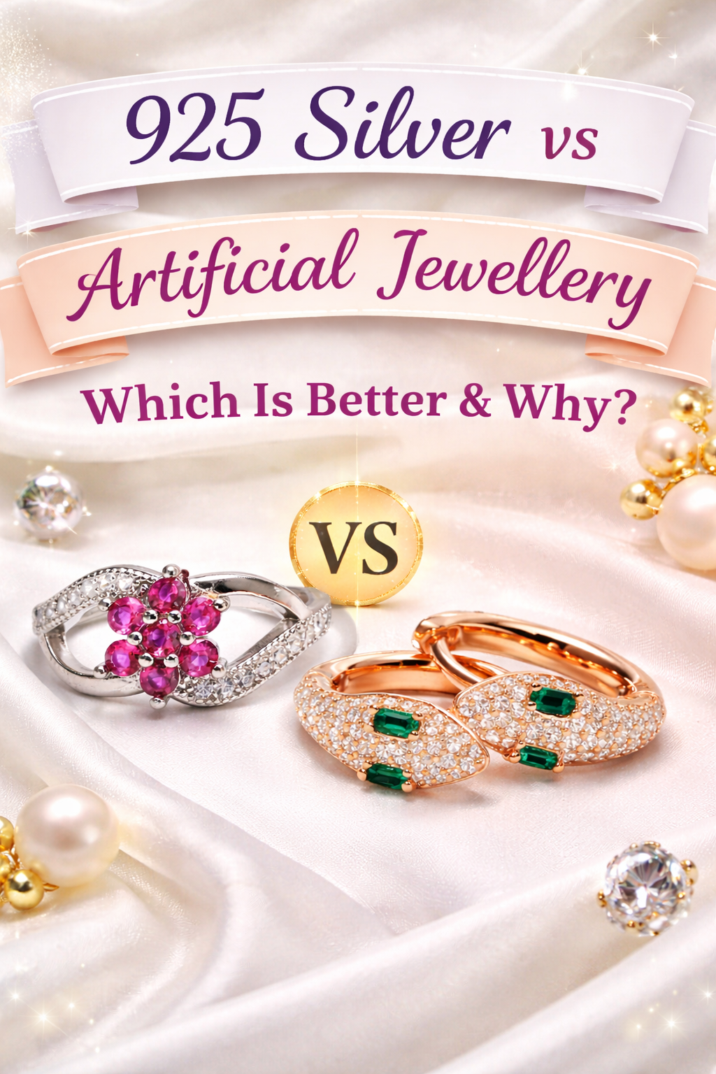 925 Silver vs Artificial Jewellery: Which Is Better & Why?