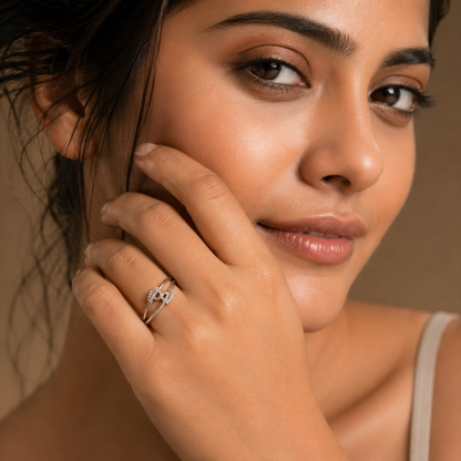925 Sterling Silver Infinity Love Ring