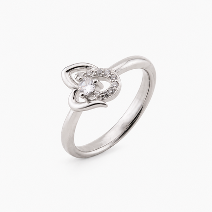 Butterfly Zircon Ring