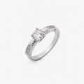 Sparkling Solitaire Ring