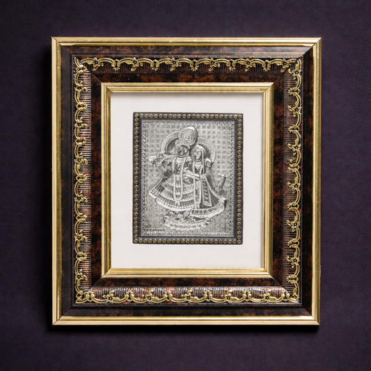 C Radha Krishna Decorative Frame for Home & Temple