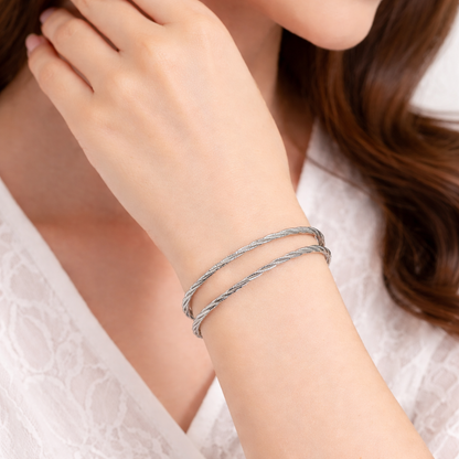 Twisted Rope Kada for Women