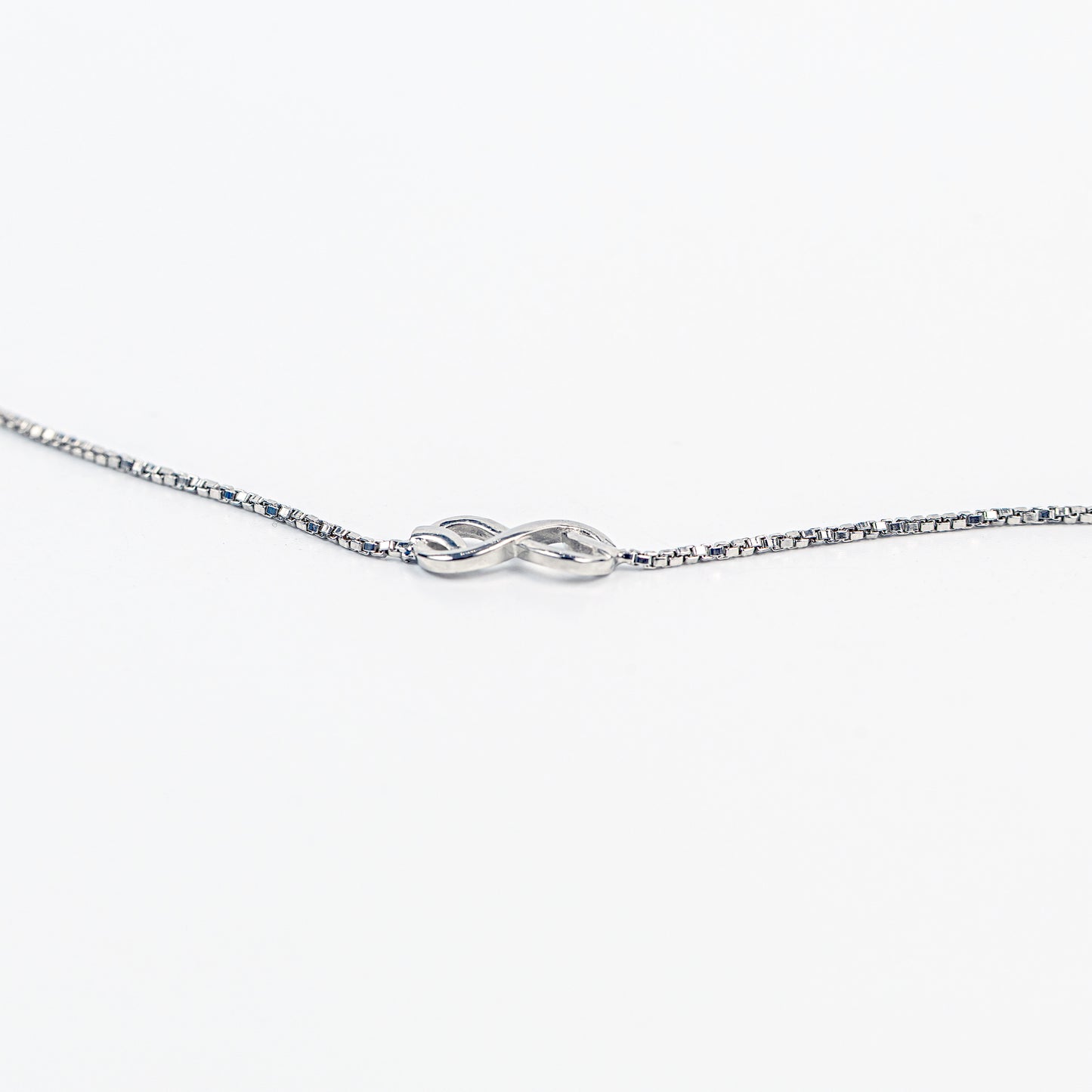 Infinity Grace Silver Anklet