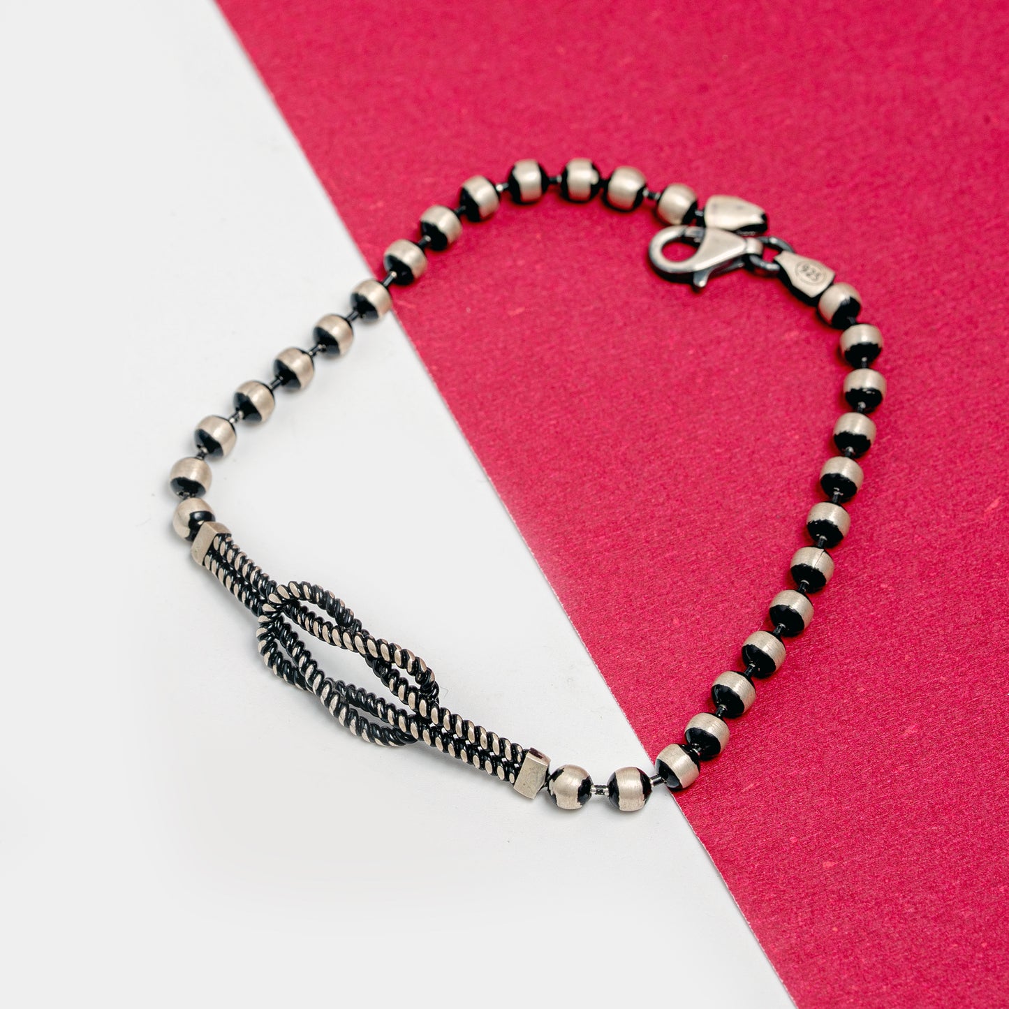 The Resilient Knot Beaded Bracelet