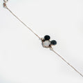 Silver & Rose Gold Tone Whimsical Charm Bracelet