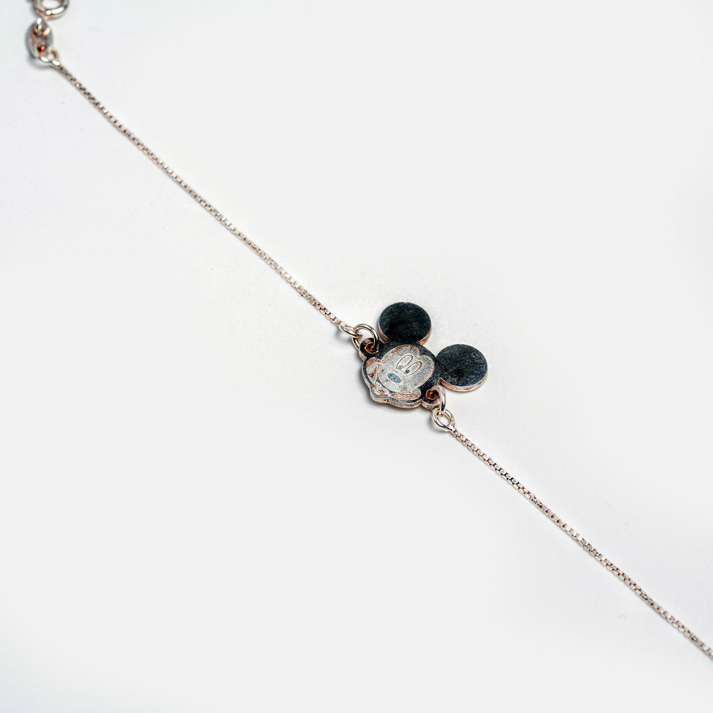 Silver & Rose Gold Tone Whimsical Charm Chain