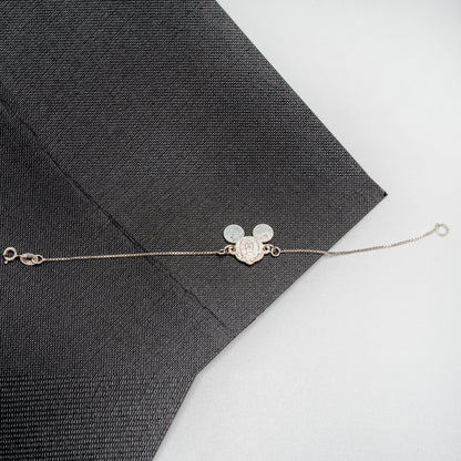 Silver & Rose Gold Tone Whimsical Charm Chain