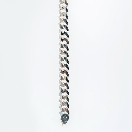 Silver Bold Cuban Link Bracelet for Women | Premium 925 Silver Classic Chain Design