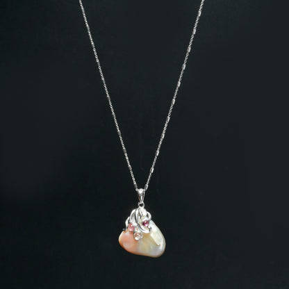 Moonblush Pearl Pendant