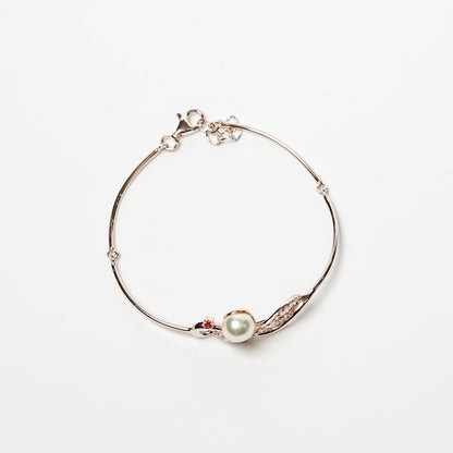 Kada Bracelet for Women | Elegant Handcrafted Silver Bangle with Premium Finish