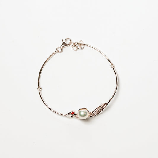 Kada Bracelet for Women | Elegant Handcrafted Silver Bangle with Premium Finish