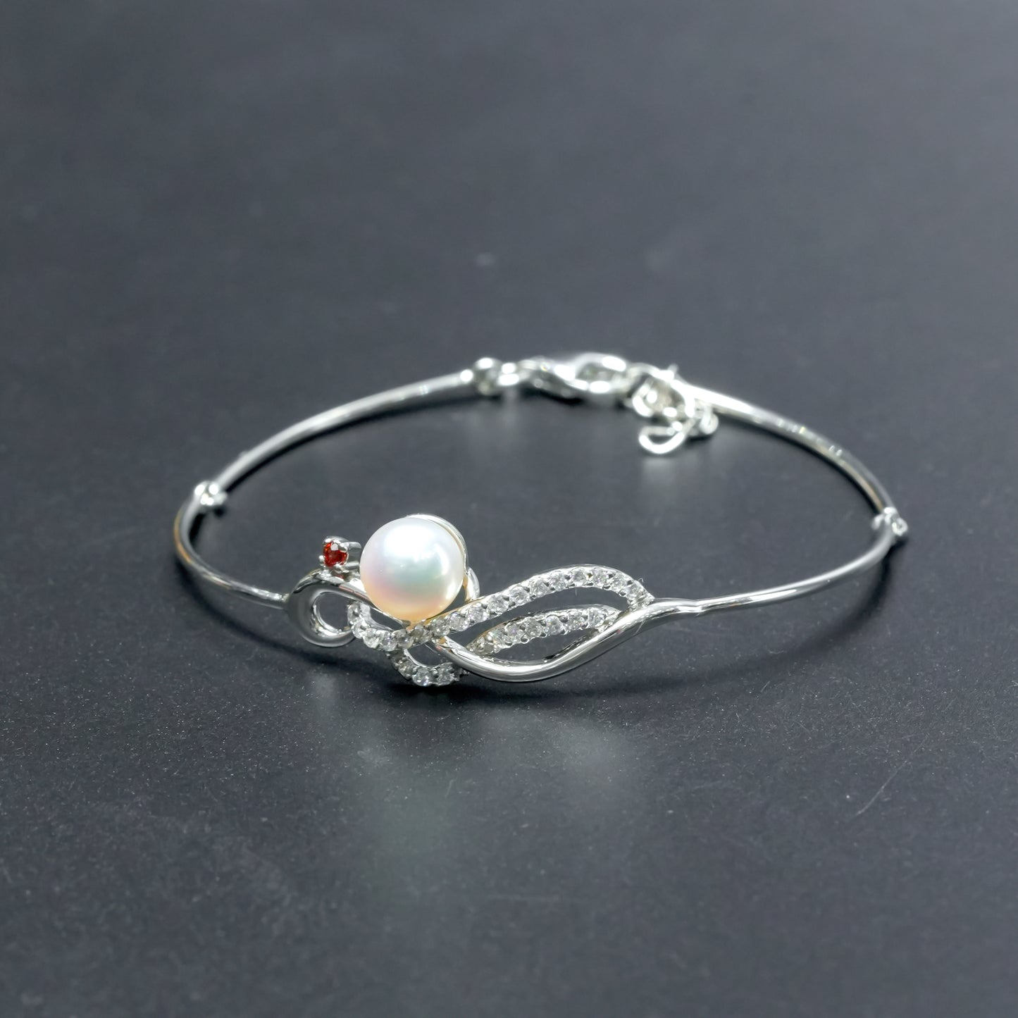 Kada Bracelet for Women | Elegant Handcrafted Silver Bangle with Premium Finish
