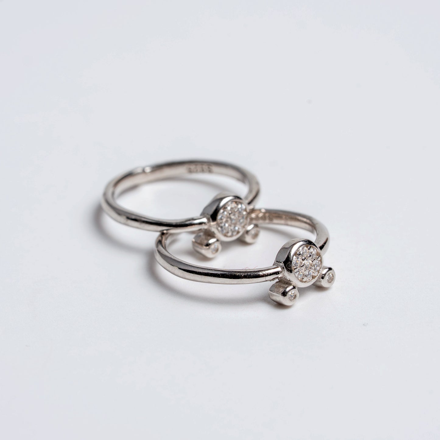 Silver Adjustable Toe Ring Pair for Women | Elegant Everyday Wear (Set of 2)