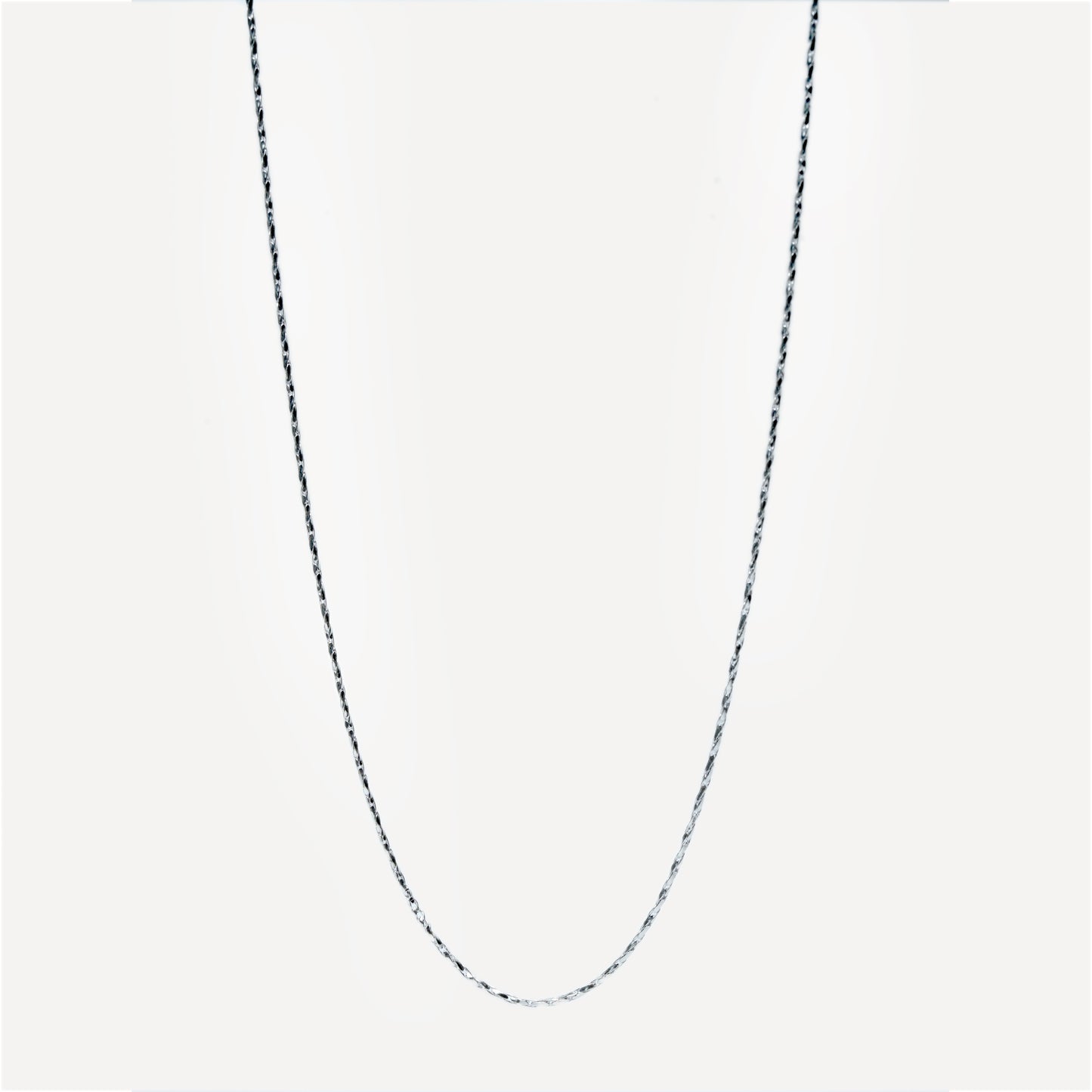 Twisted Silver Chain