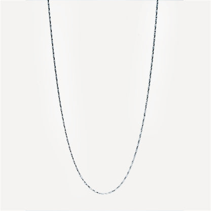 Twisted Silver Chain