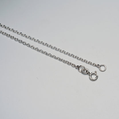 Flat Box Silver Chain