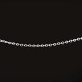 Flat Box Silver Chain