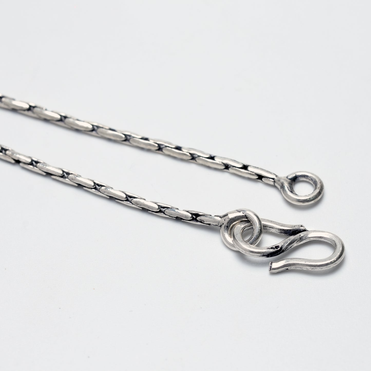 Classic Flat Box Silver Chain