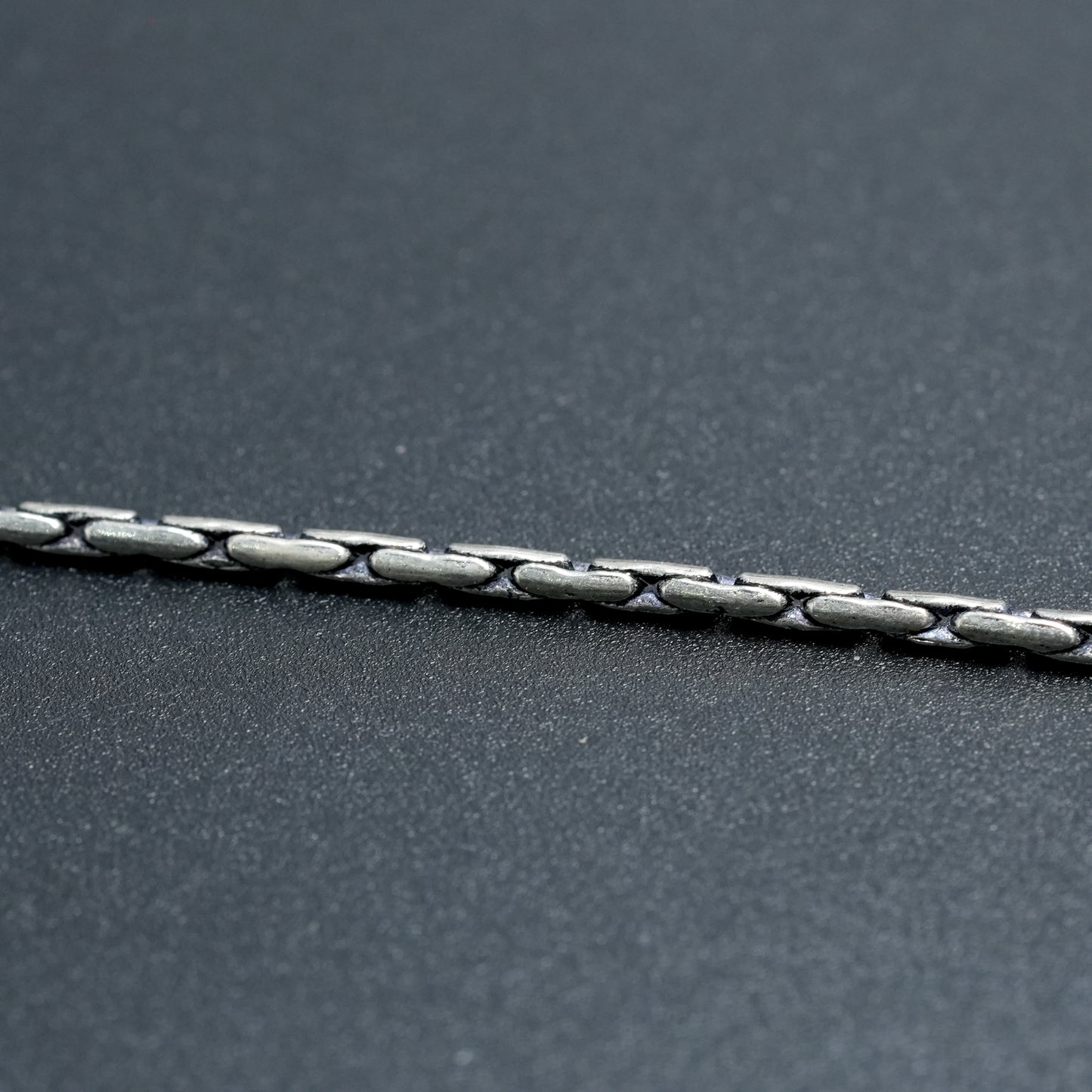 Classic Flat Box Silver Chain