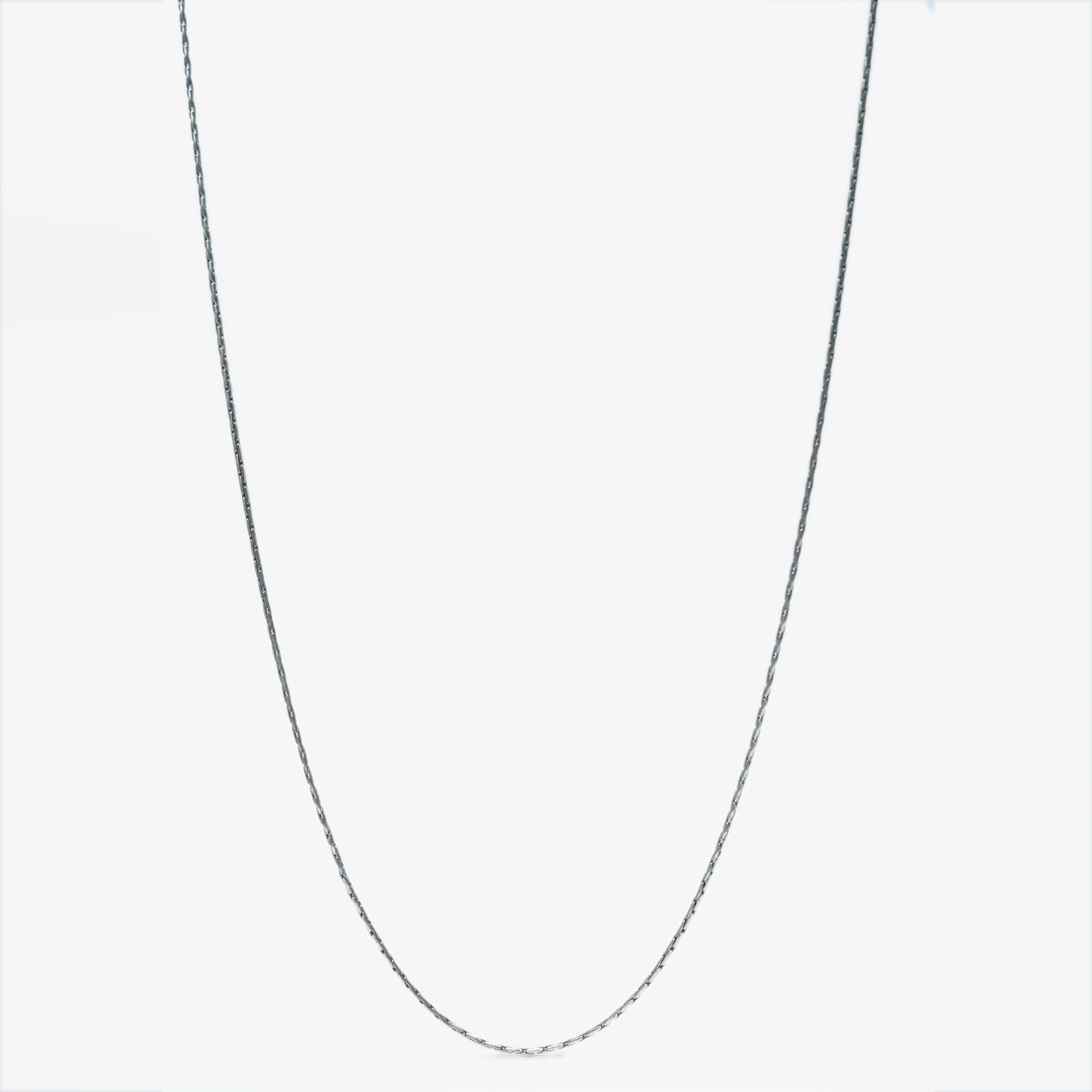 Classic Flat Box Silver Chain