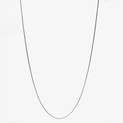 Classic Flat Box Silver Chain