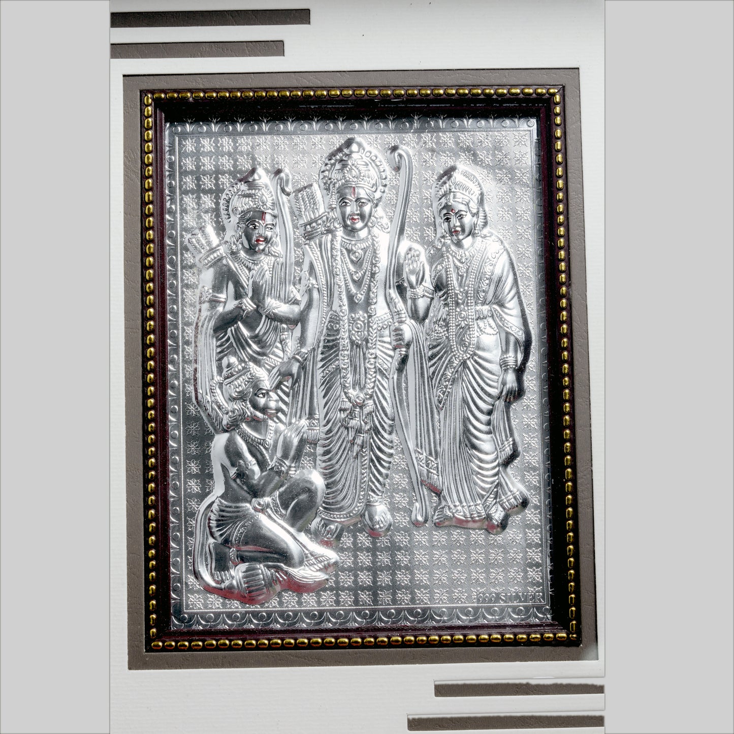 Ram Darbar Framed Wall Art – Square Decorative Frame