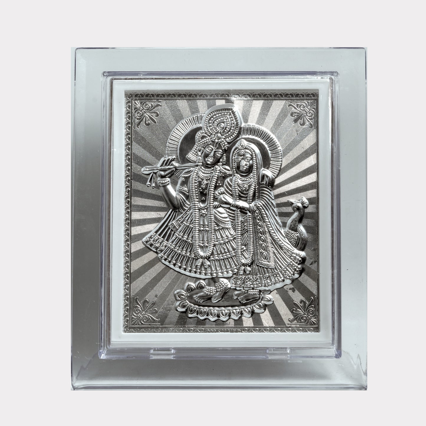 Radha Krishna Divine Frame – Elegant Spiritual Home Décor