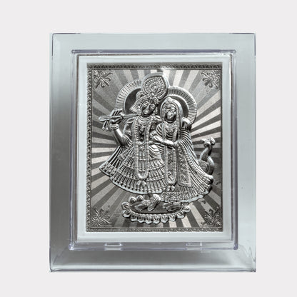 Radha Krishna Divine Frame – Elegant Spiritual Home Décor