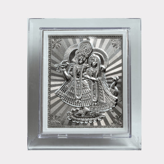 Radha Krishna Divine Frame – Elegant Spiritual Home Décor