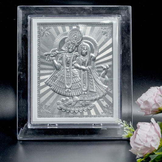 Radha Krishna Divine Frame – Elegant Spiritual Home Décor