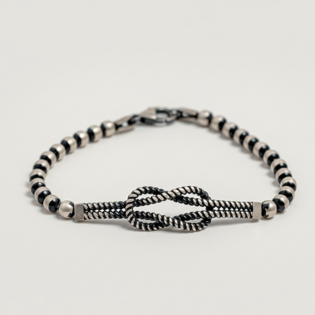 The Resilient Knot Beaded Bracelet